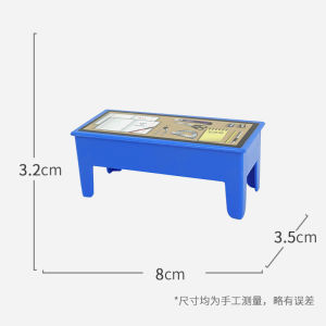 Sand Table Sand Tool Model Scene Decompression Game Set Box Ting Sand Game Psychological Consultation Room Desk Bench Blackboard