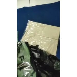 KAOS POLOS OBLONG LENGAN PENDEK WARNA HIJAU ARMY BAHAN KATUN COMBET 30S