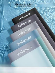Quần lót nam MiiOW lụa băng không đường may cạp vừa thoáng khí
