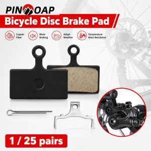 PINMOAP Bicycle Disc Brake Pads Quiet Resin Brake Pad Replacement Wear Resistant Fit MTB Road Mountain Bike Cycling Repair Parts