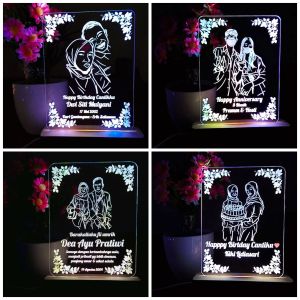 kado ulang tahun unik kado wisuda unik kado anniversary unik kado pernikahan unik kado sahabatteman pacar lampu hiasan untuk kenang kenangan Plakat Foto