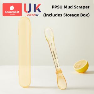 KESCOORL | Double Headed Fruit Puree Silicone Spoon for 6+ Months Baby