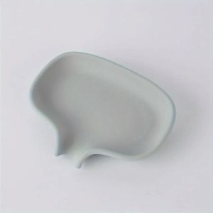 Silicone Multifunctional Soap Box with Sponge Drainage Storage Tray Non Slip Holder Organizer for Kitchen Bathroom Countertop