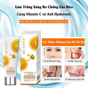 Sữa Rửa Mặt DR.DAVEY VC Facial Cleanser Công Nghệ Làm Sạch và Dưỡng Ẩm Vượt Bậc Giúp Nước Da Bạn Tựa Thanh Xuân