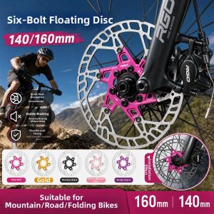 Ultra-light Floating Disc Brakes Six-bolt Rotor
