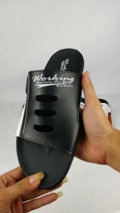 Sendal Slide Pria Dewasa Cowok Laki Laki Korean Style Korea Sandal Selop Casual Kasual Keren Premium Terbaru