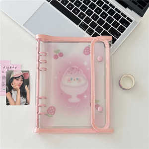 A5 Dual Locking Loose-leaf Fan Photo and Card Holder