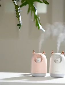 300ml Polar Bear Cartoon Diffuser Air Aromatic Humidifier with Essential Oil Aromatic Childrens Bedroom