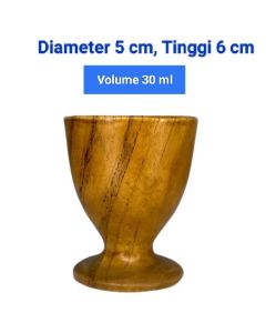 gelas Cafe gelas wine gelas KAYU JATI tanpa lapisan kimia aman untuk tempat minum