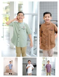 KOKO COUPLE AYAH DAN ANAK MOTIF ZIDAN PREMIUM TERBARU 2025