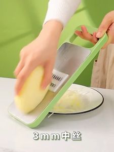 Dụng Cụ Nạo Bào Sợi Rau Củ Quả 5 Lưỡi Dao Thay Thế Đa Năng Inox 304 Không Gỉ Tiện Dụng