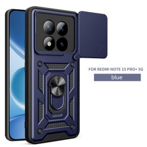 Ốp Lưng Chống Sốc Redmi Note 15 Pro Plus 5G 4G Tích Hợp Giá Đỡ Từ Tính Chống Xước Chống Vân Tay Dành Cho Note15