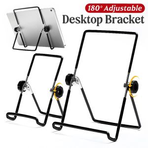 Foldable Adjustable Metal Desktop Mobile Phone Desktop Picture Frame Plate Bracke Mount Desk Support Display Holder For iPad 2025