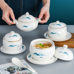 Chai Nấu Chậm Bằng Gốm Sứ Dung Tích Nhỏ Dùng Cho Gia Đình Nấu Ăn Thương Mại Phục Vụ Khách Sạn Lẩu Nước Ngọt Nấu Chậm