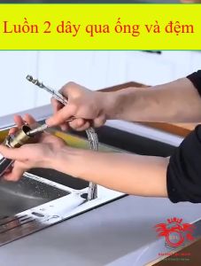 Dây cấp vòi chậu lavabo nóng lạnh HODABOSS dây cấp vòi nước bồn rửa chén bát nóng lạnhống cấp nước thép không gỉ