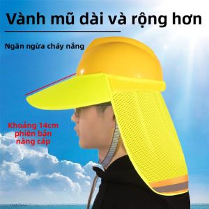 Sun Protection Safety Helmet