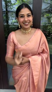 Soft Lichi Silk Saree (5 colour)