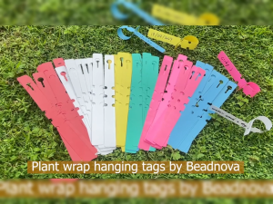 100 ชิ้น ป้ายชื่อต้นไม้แบบแขวน ป้ายชื่อโรงงานป้ายติดป้ายเนอสเซอรี่กันน้ำแบบพลาสติกเครื่องหมายหม้อสำหรับกระถางต้นไม้