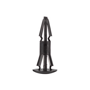 Insulating Support Column Nylon Black Semi-Circular Rivet White