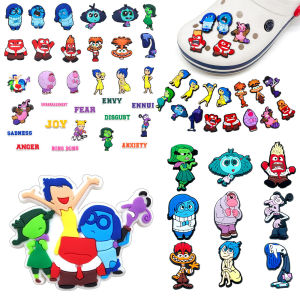 Hot Toys | Hot Sales Cartoon Hot Toys Inside Out Series PVC Shoe Accessories Wristbands Slipper Decoration DIY Creativity Party Gifts