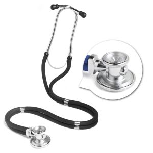 Manual Blood Pressure Monitor BP Aneroid Baumanometer Stethoscope Upper Arm Sphygmomanometer with Zipper Bag for Adult Cuff Home