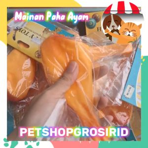 Mainan Paha Ayam SBDT158 Pet Toy Bersuara Mainan Silicon Karet Kaki Ayam Besar Tahan Gigitan Anjing