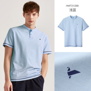 Lightweight Short Sleeve Polo Shirt Mens Summer Fashion Urban Style Cotton Polyester Blend Cool Feeling Thin Fabric Male Top