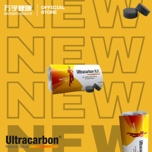 【BUY 1 FREE 1】ULTRACARBON N.F. Medicinal Charcoal Tablet Plant Based | Activated Carbon 10S Tablet Strip (Expiry Date: 05/2027)