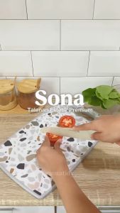 【RUMATIDY】SONA Talenan Estetik Plastik Motif Cutting Board Talenan Talenan Aesthethic Tempat Potong Makanan