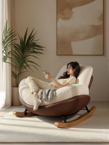 FWTDF | Reclining Sleeping Rocking Egg-Shaped Single Sofa Chair