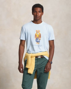 Polo Ralph Lauren Men Classic Fit Polo Bear Jersey T-Shirt