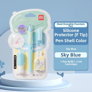 deli | Thermosensitive Erasable Pen For Primary School Students 0.5mm