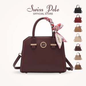 Swiss Polo Ladies PU leather Top Handle Sling Bag - Multi Colour HGJ 3044