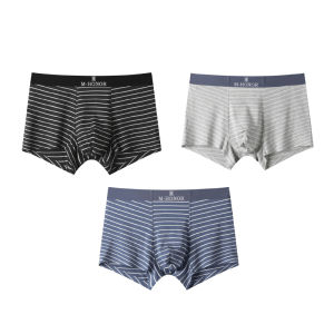 ISI 3PCS M-HONOR Celana Boxer Pria Modal M03