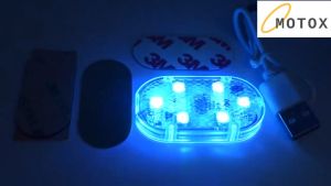 LED Touch Light for car ambient light for car interior rechargeable ambient lamp emergency lights rechargeable automatic