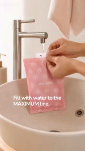 Mamme Ice Pack for Breastmilk – Flexible Water-Activated Cooling Pack for Milk Coolers & Travel | Set of 3 / 6