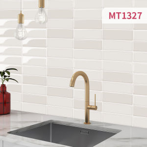 Nhãn Dán Tường 3D Tự Dính Chống Thấm Nước Chống Ẩm Cho Nhà Bếp Phòng Tắm Nhãn Dán Tường Gạch Men Phong Cách Sữa Tươi INS Trang Trí Nhà Cửa