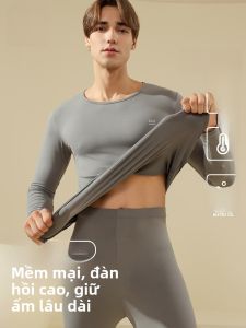 MiiOW | Bộ Đồ Nam Mùa Thu Đông Giữ Ấm Co Dãn Tốt Ôm Sát