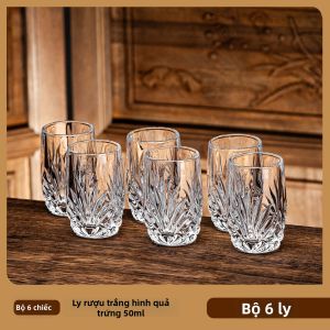 ZHUXI | Bộ Ly Rượu Sang Trọng Nhỏ 1 Li