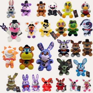 Bandai | 2026 Hot Five Night At Freddy Fnaf Cute Plush Toys Doll Bonnie Bear Foxy Cartoon Stuffed Doll Freddy Toys For Children Fans Gift