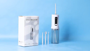 Oral care Water Flosser 4 Heads 220ML Oral Irrigator Rechargeable 3Modes Water Flosser Cordless