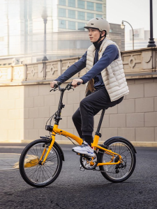 Decathlon Fold500 Portable Folding Bicycle Commute Small Size Lightweight 20 Inch Speed Change Aluminum Alloy Frame Bike