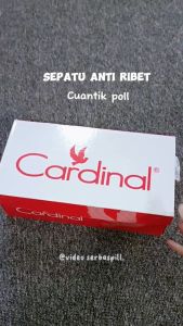 Sepatu Sneakers Wanita Cardinal Adine 1 WCNCL01550F Katun Kombinasi Velcro Lowcut