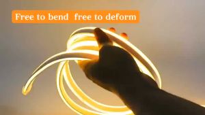 LED Strip Light Outdoor Waterproof Free Plug Neon Light 220V Flexible 1/3/5/10/15M Ambient Lights For Patio Garden Road Bedroom Dining Room Living Room Corridor Aisle Balcony Bar Restaurant Cafe Birthday Party Home Indoor Christmas Decoration Lights