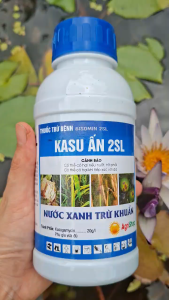 [VTNN TIEN KHOA] Trừ Nấm Khuẩn Trên Cây Trồng - Kasugamycin 2SL nước xanh ( BISOMIN hoặc KASU ẤN) chai 450ml