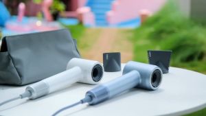 Laifen Hair Dryer Holder Magnetic Wall Mount Bracket ที่วางไดร์เป่าผม (สำหรับรุ่น SE/SE2/Swift) ไม่ต้องเจาะผนัง  กาวเหนียวเเน่น ทนทาน