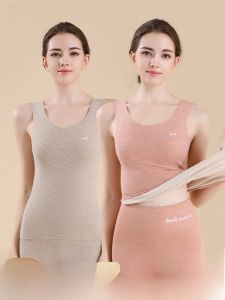 Miiow | Warm Fleece Vest Womens New 2025 Inner Wear Silk Moisturizing Close-Fitting Autumn Clothes Underwear Sweet Style MiiOW Cat Person