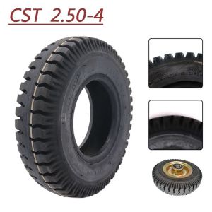 Zhengxin Tires 2.50-4 Inner and Outer Tires 8-Inch Inflatable Tire Handcart Electric Vehicle Compartment Cart CST Tire