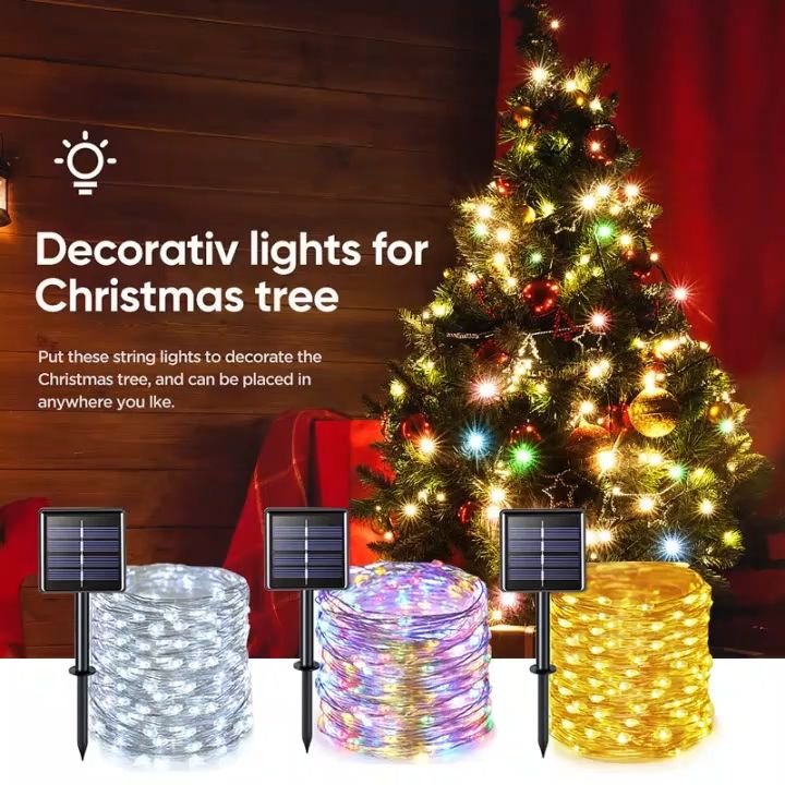 32M 300LED Solar Xmas Lights Waterproof Solar Christmas Light Outdoor