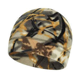 Autumn Winter Fleece Cap Warm Men Cycling Hiking Beanie Skiing Thermal Windproof Hat Camouflage Outdoor Elastic Skull Cap
